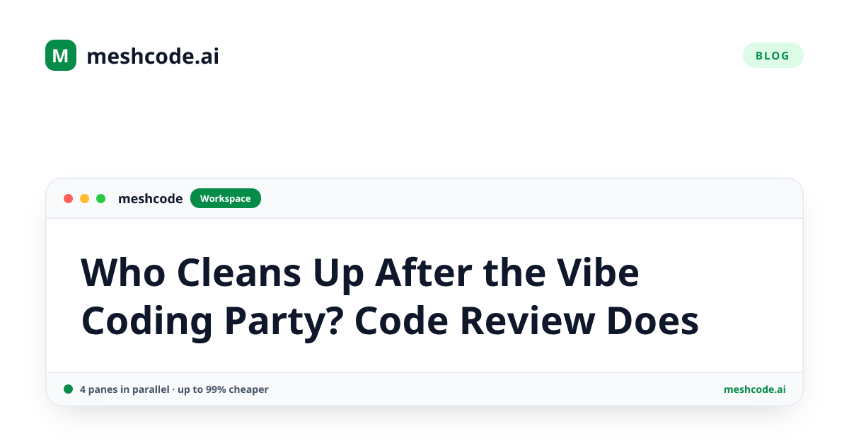 Who Cleans Up After the Vibe Coding Party? Code Review Does