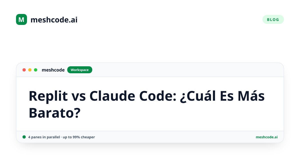 Replit vs Claude Code: ¿Cuál Es Más Barato?